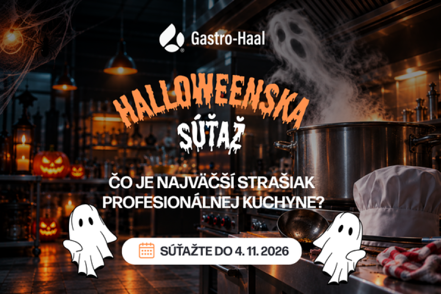 Halloweenska súťaž – Čo je najväčší strašiak profesionálnej kuchyne?